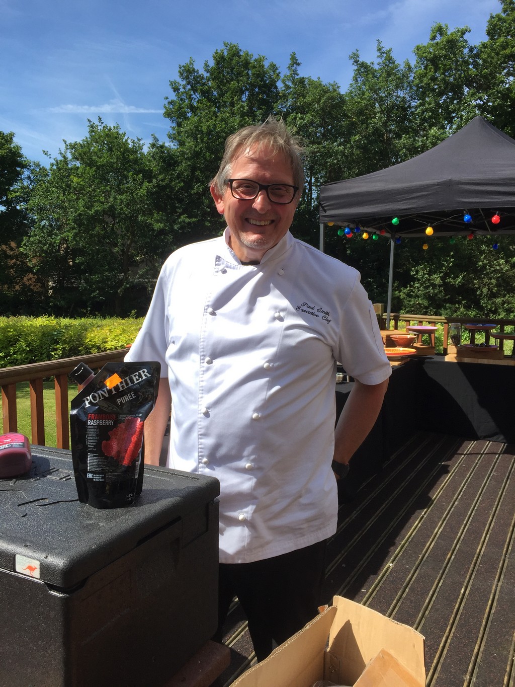 Aspens head chef Paul Smith